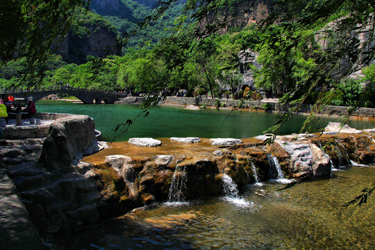 云台山潭瀑峡云台山风光