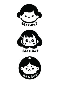 可愛女孩娃娃臉圖標(biāo)