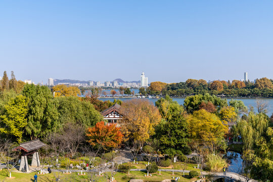 南京秋日的风景