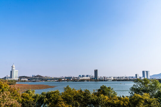 南京秋日的风景