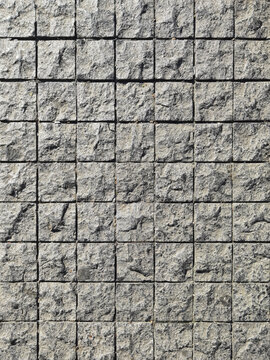 小方砖石墙