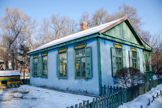 太阳岛俄式小屋