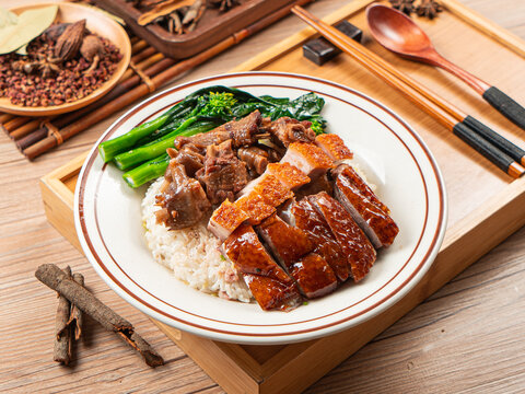 燒臘飯