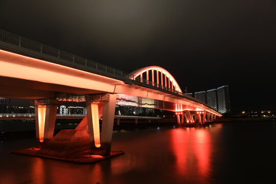 夜景桥