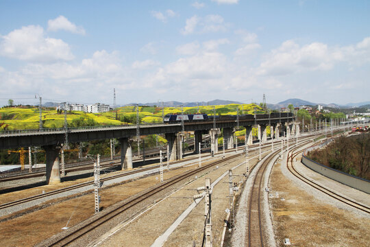 安康鐵路線遠眺