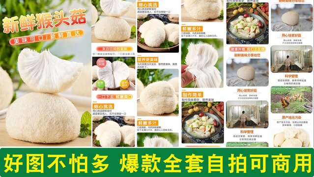 猴頭菇詳情頁