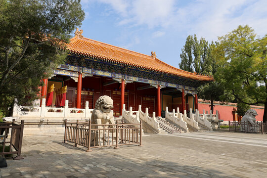 北京寿皇殿古建筑