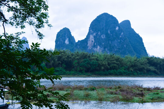 阳朔兴坪风光