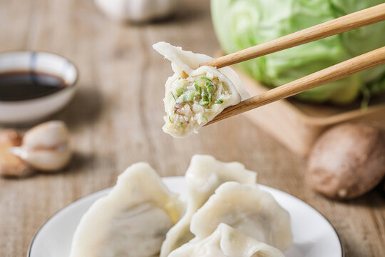 白菜肉饺