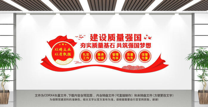 質(zhì)量月文化墻