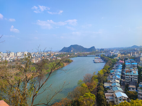 桂林象鼻山漓江