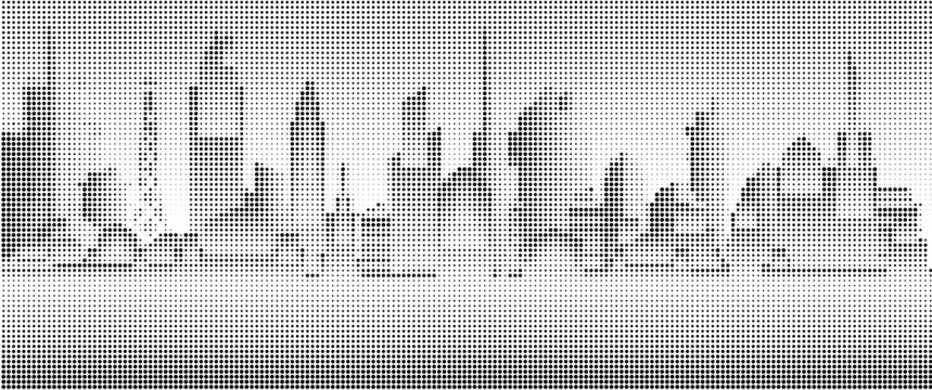 城市镂空点状图
