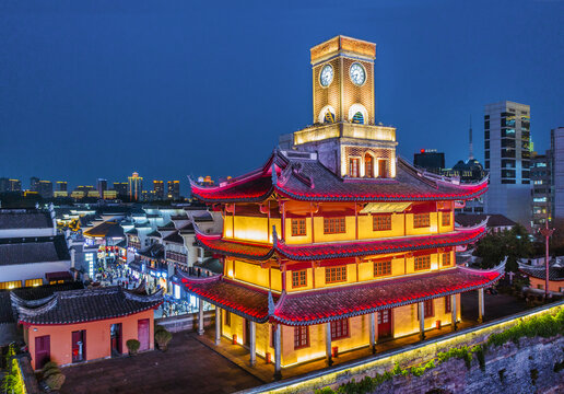 宁波鼓楼夜景