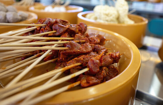 火锅配菜麻辣鸡胗