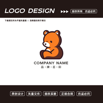 熊logo标志