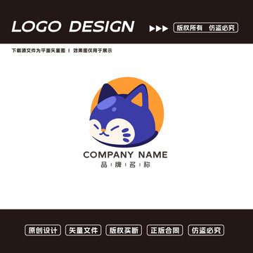 小猫logo标志