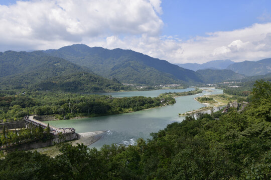 都江堰风光