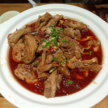 麻辣鸡块