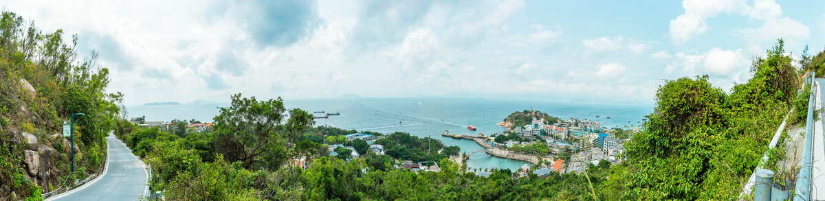 广东珠海外伶仃岛旅游全景图