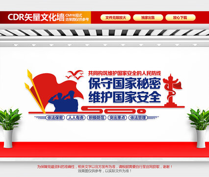 保密文化墻