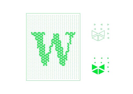 字母W沖孔板