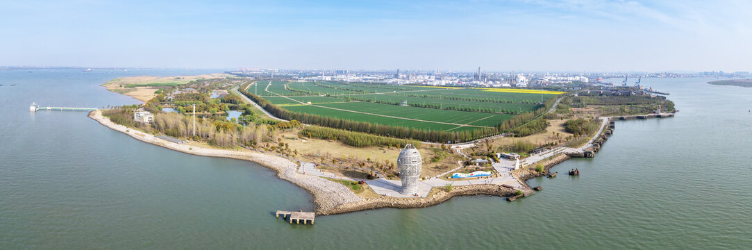 张家港湾全景