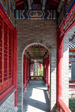 古典中式长廊