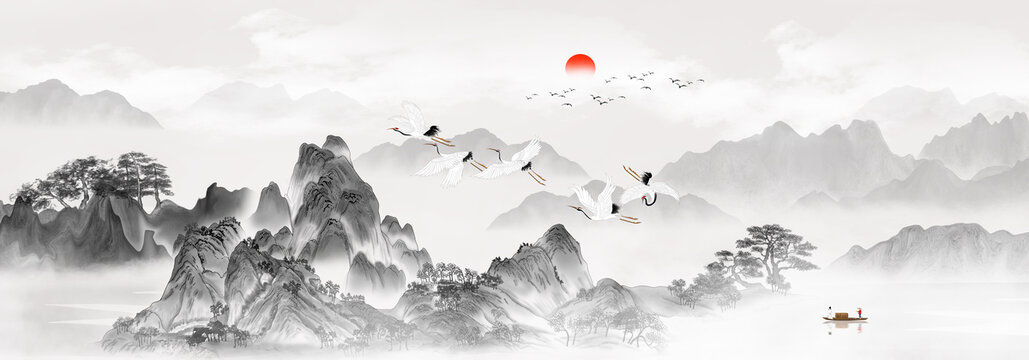 水墨畫