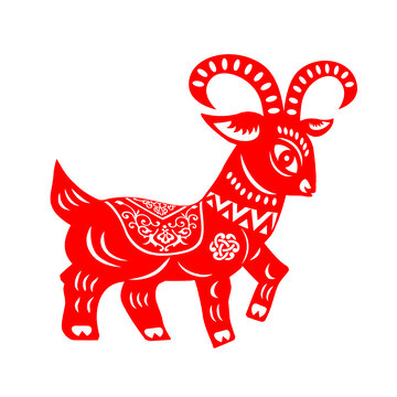 羊剪紙