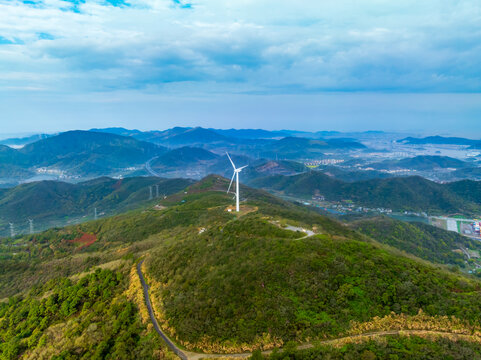 宁波北仑总台山风车