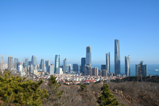 海滨城市风光