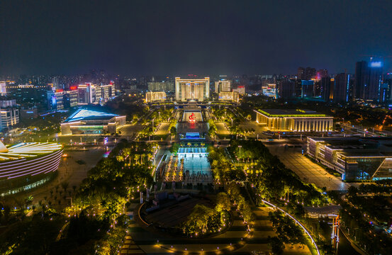 东莞中心广场夜景