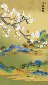 山水花鳥(niǎo)