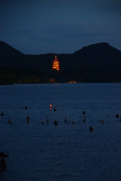 西湖雷峰塔