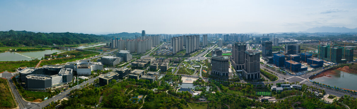 上饶高铁新区大景