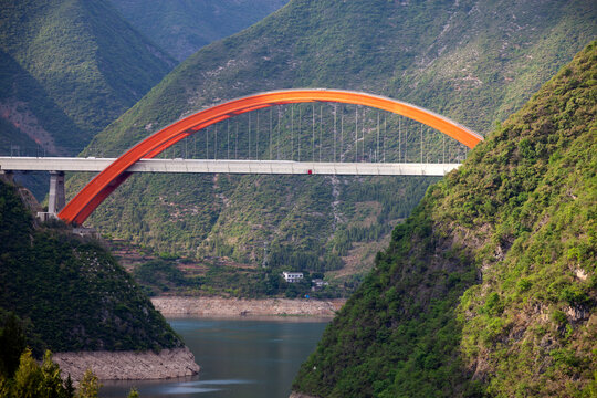 重庆巫山大宁河双线大桥