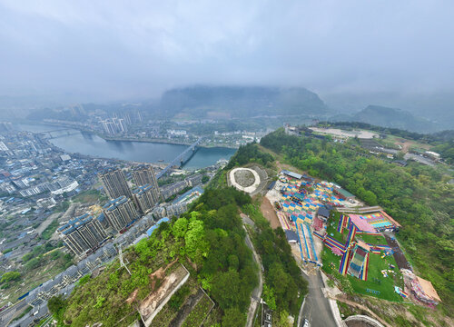 贵州思南山城云海