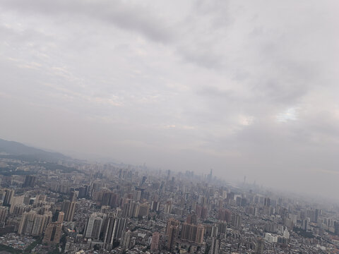 广州荔湾俯瞰广州