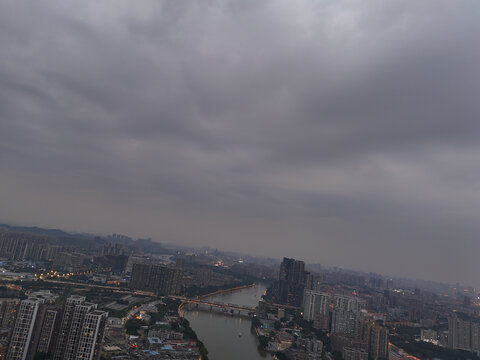 广州荔湾俯瞰