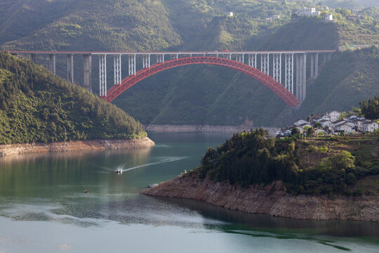 重庆市巫山县大宁河特大桥