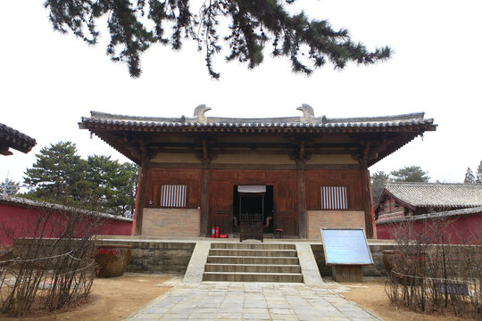 五台山南禅寺大佛殿