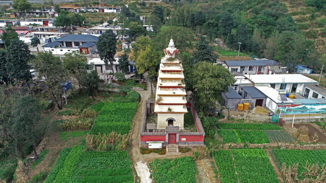 河北省石家庄市灵寿县幽居寺塔