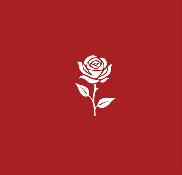 玫瑰花logo