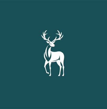 驯鹿logo