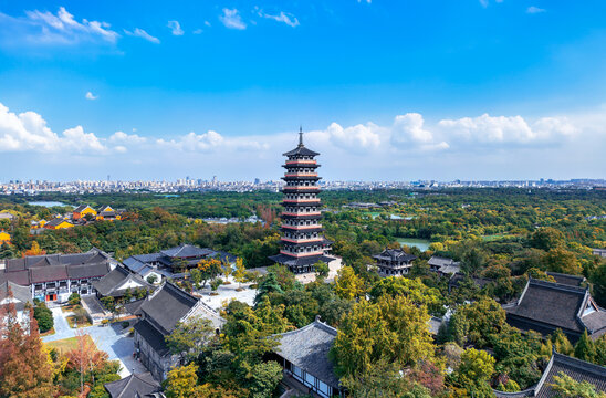 江苏省扬州市大明寺风光