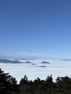 四川峨眉山云海