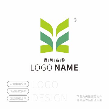 天标志谷穗LOGO