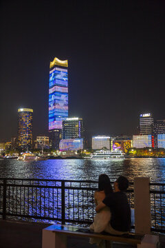 上海北外滩夜景