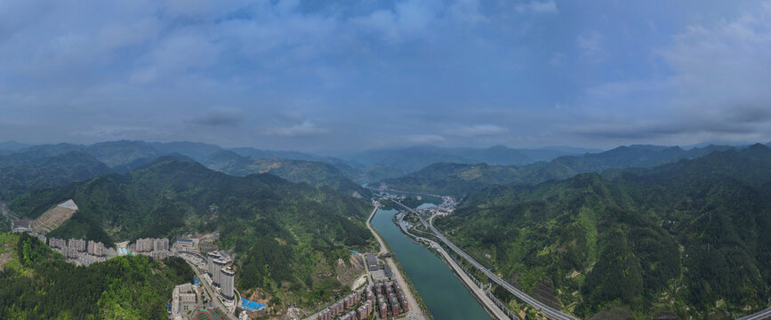 贵州剑河县全景