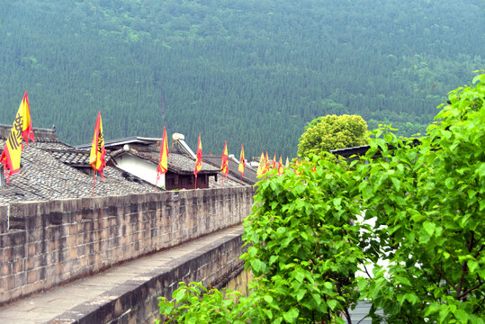 四川昭化古城东门瞻凤门城墙